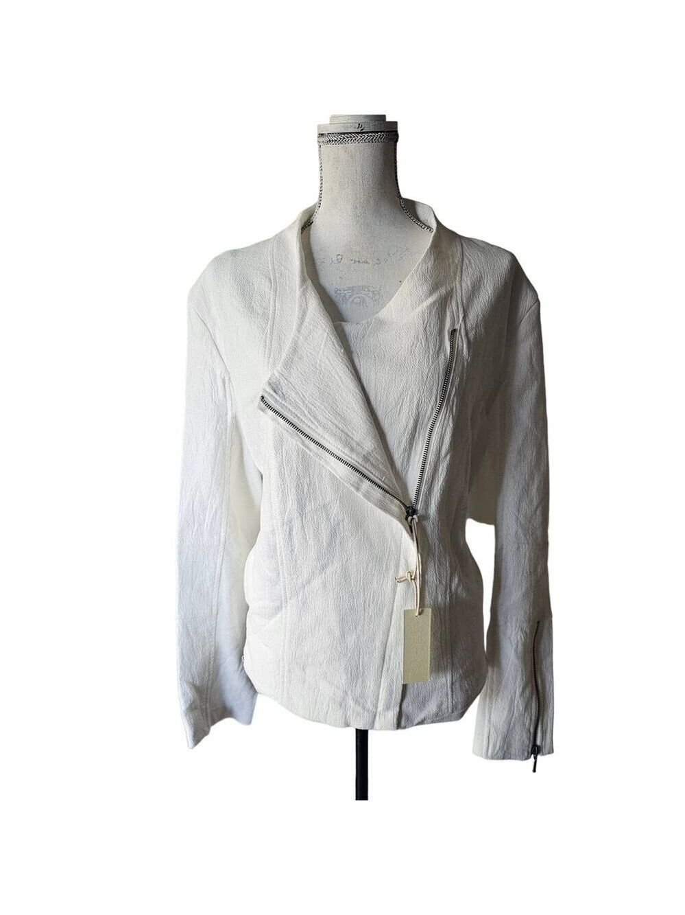 Blank NYC Mesh Detail Crepe Jacket Size 3X